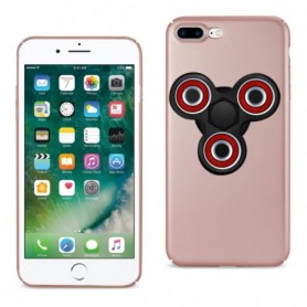 iPhone 8 Plus/ 7 Plus Case With Led Fidget Spinner Clip On In Rose Gold