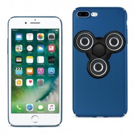 iPhone 8 Plus/ 7 Plus Case With Led Fidget Spinner Clip On In Navy