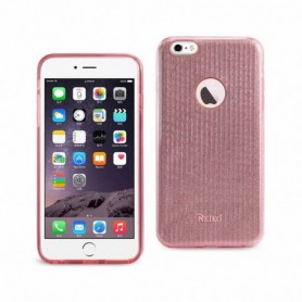 IPHONE 6 PLUS/ 6S PLUS SHINE GLITTER SHIMMER STRIPE HYBRID CASE IN LINEAR PINK