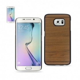 SAMSUNG GALAXY S6 EDGE WOOD PATTERN CASES-BROWN