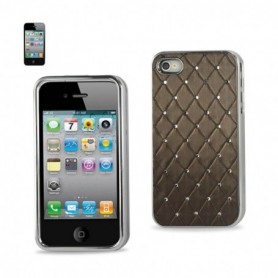 APPLE IPHONE 4/4S DIAMOND CASES-GREY