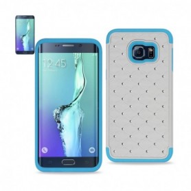 SAMSUNG GALAXY S6 EDGE PLUS DIAMOND CASES-BLUE WHITE