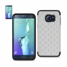 SAMSUNG GALAXY S6 EDGE PLUS DIAMOND CASES-BLACK WHITE