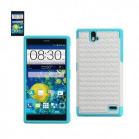ZTE GRAND X MAX DIAMOND CASES-BLUE WHITE