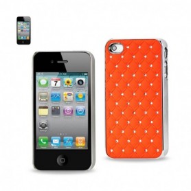 APPLE IPHONE 4/4S DIAMOND CASES-ORANGE