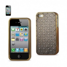 APPLE IPHONE 4/4S DIAMOND CASES-GREY