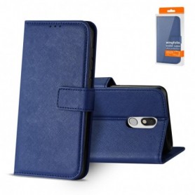 LG STYLO 5 3-In-1 Wallet Case In BLUE