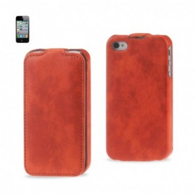 APPLE IPHONE 4/4S FOLIO WALLET CASES-ORANGE