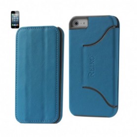 APPLE IPHONE 5/5S/SE FOLIO WALLET CASES-BLUE