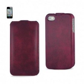 APPLE IPHONE 4/4S FOLIO WALLET CASES-RED