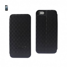 APPLE IPHONE 5/5S/SE FOLIO WALLET CASES-BLACK
