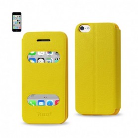 APPLE IPHONE 5C FOLIO WALLET CASES-YELLOW