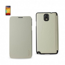 SAMSUNG GALAXY NOTE 3 FOLIO WALLET CASES-BEIGE