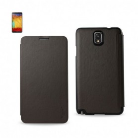 SAMSUNG GALAXY NOTE 3 FOLIO WALLET CASES-BROWN