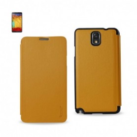 SAMSUNG GALAXY NOTE 3 FOLIO WALLET CASES-YELLOW