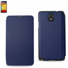 SAMSUNG GALAXY NOTE 3 FOLIO WALLET CASES-NAVY