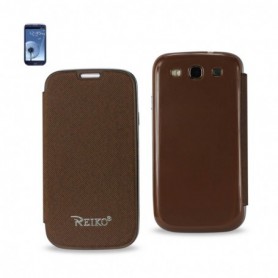 SAMSUNG GALAXY S3 FOLIO WALLET CASES-BROWN