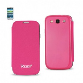 SAMSUNG GALAXY S3 FOLIO WALLET CASES-HOT PINK