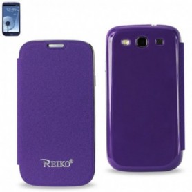SAMSUNG GALAXY S3 FOLIO WALLET CASES-PURPLE