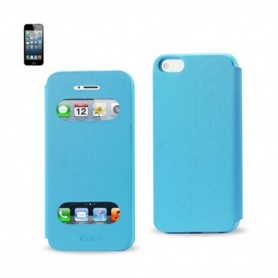 APPLE IPHONE 5/5S/SE FOLIO WALLET CASES-BLUE