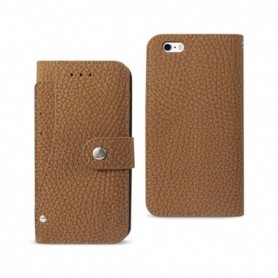 APPLE IPHONE 6/6S FOLIO WALLET CASES-BROWN