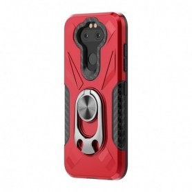 LG ARISTO 5 Case with Ring Holder In Red