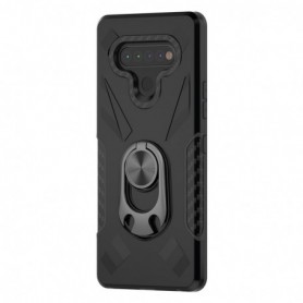 LG K51 Case with Ring Holder In Black
