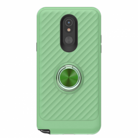 LG STYLO 5 Case with Ring Holder In Green