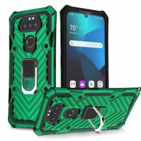 Kickstand Anti-Shock And Anti Falling Case for LG ARISTO 5 In Green
