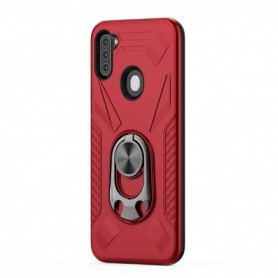 SAMSUNG GALAXY A11 Case with Ring Holder In Red