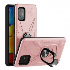 Samsung Galaxy A71 5G Case with Ring Holder In Rose Gold