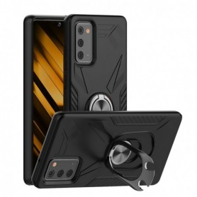 Samsung Galaxy Note 20 Case with Ring Holder In Black