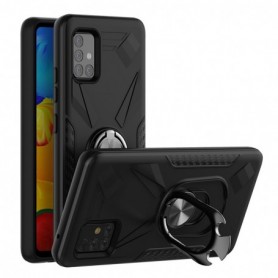 Samsung Galaxy A71 5G Case with Ring Holder In Black