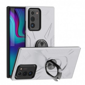 Samsung Galaxy Note 20 Ultra Case with Ring Holder In Siliver