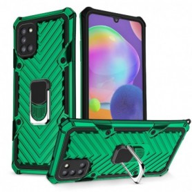 Kickstand Anti-Shock And Anti Falling Case for SAMSUNG GALAXY A31 In Green