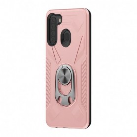 SAMSUNG GALAXY A21 Case with Ring Holder In Rose Gold
