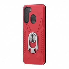 SAMSUNG GALAXY A21 Case with Ring Holder In Red