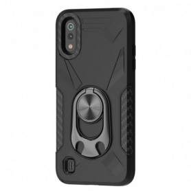 SAMSUNG GALAXY A01 Case with Ring Holder In Black