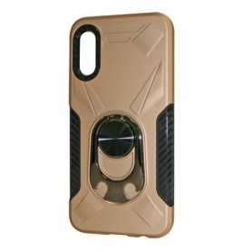 SAMSUNG GALAXY A10E Case with Ring Holder In Gold