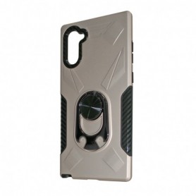 SAMSUNG GALAXY NOTE 10 Case with Ring Holder In Silver