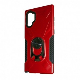 SAMSUNG GALAXY NOTE 10 PLUS Case with Ring Holder In Red