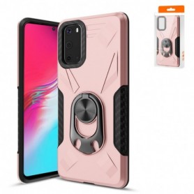 SAMSUNG GALAXY S20 Case with Ring Holder In Rose Gold