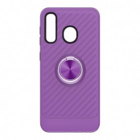 SAMSUNG GALAXY A20 Case with Ring Holder In Purple