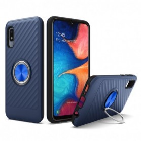 SAMSUNG GALAXY A10E Case with Ring Holder In Blue