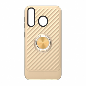 SAMSUNG GALAXY A20 Case with Ring Holder In Gold