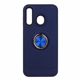 SAMSUNG GALAXY A20 Case with Ring Holder In Blue