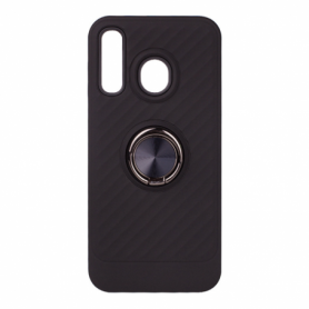 SAMSUNG GALAXY A20 Case with Ring Holder In Black