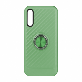 SAMSUNG GALAXY A50 Case with Ring Holder In Green