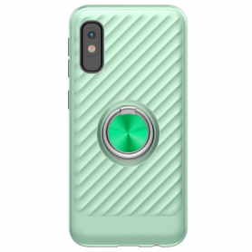 SAMSUNG GALAXY A10E Case with Ring Holder In Green