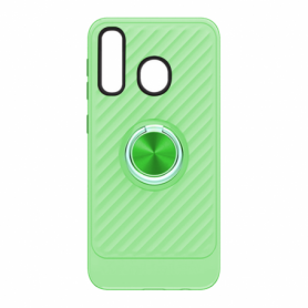 SAMSUNG GALAXY A20 Case with Ring Holder In Green